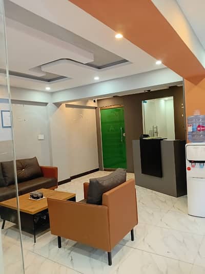 Fully Furnished Office Floor Available For Rent In Blue Area, Islamabad At Prime Location.