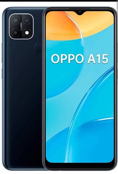 oppo A15 with box Urgent sale