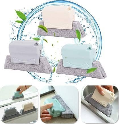 Creative Groove Cleaning Brush,Magic Window Cleaning Brush,Quickly Clean All Corners and Gaps