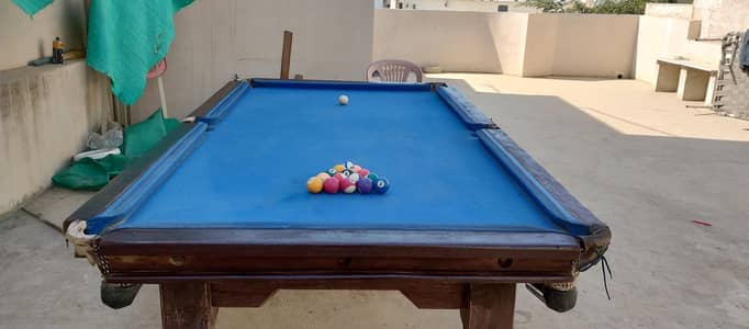 HOME USED SNOOKER TABLE 4/8