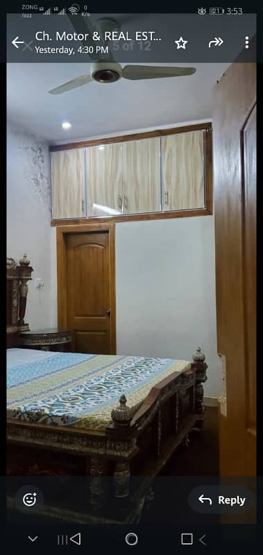 Near Cheesious Furnished Portion Available phase5 Ghauri Ghouri Town Islamabad