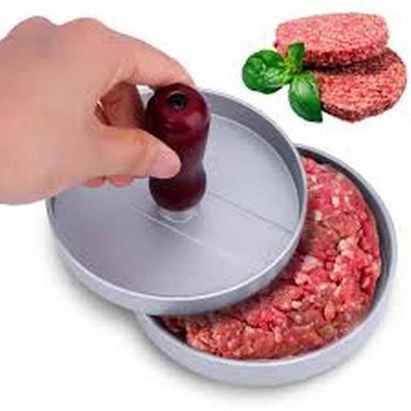 Aluminum Non-Stick Burger Press Meat Patty Maker Hamburger Mold