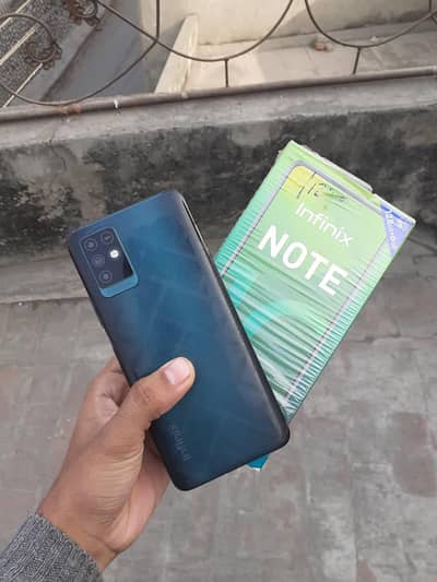 Infinix note 10 with Box