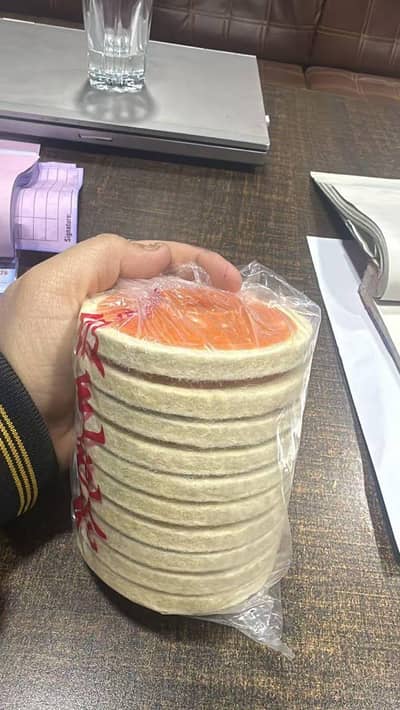 White Buff- Safaid Namda 4" & 5"