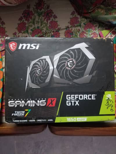 MSI Gaming X GTX 1650 Super 4 GB for Sale