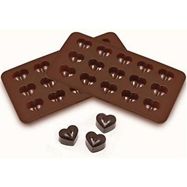 New Silicone Chocolate Mold 12 Shapes Chocolate baking Tools Non-stick Silicone cake mold Jelly and Candy Mold 3D mold DIY Good