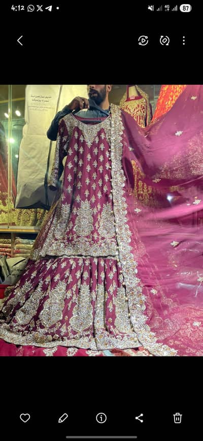 Rajishtani Bridal lehnga