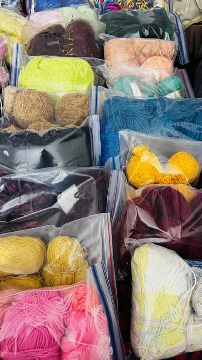 Knitting yarn, Knitting wool