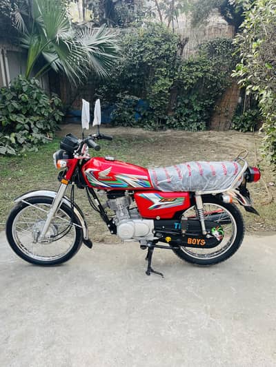 Honda cg 125 2023 model original 10/10condition best for 2024 2025