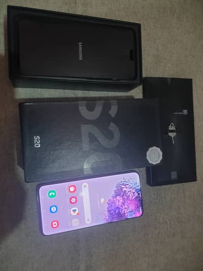 S20 Official Pta. Cosmic Grey. Full Box. No Exchange. Dual Sim.