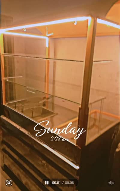 Fries Roll Samosa and Fast Food Counter