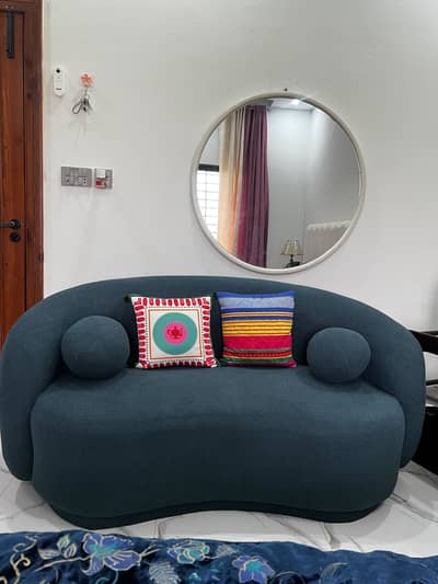 New Sofa set towel fabric 6 seater sofa