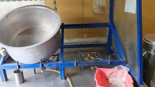 counter and other restaurant items