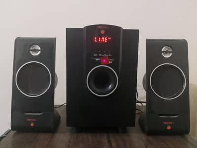 Fortune’s 2.1 Channel Speakers with Subwoofer | Bluetooth + USB+ Aux +