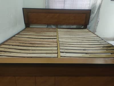Wooden Bed