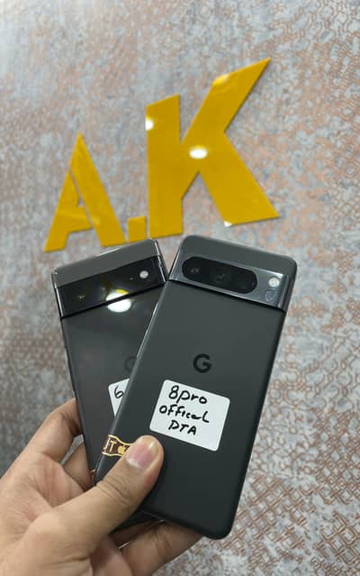 Google Pixel 8 Pro . 7.7a . 6 pro  12 /128 Offical Pta Fresh Stock