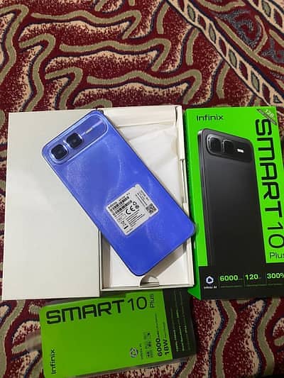 Infinix smart 10 plus with box