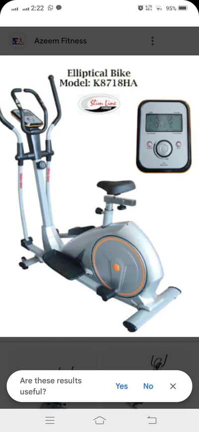 Elliptical (Brand : Slim Line)