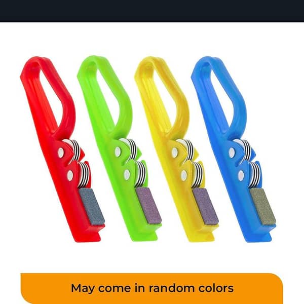 2 in 1 professional tool sharpener & sharpening stone Kichen gadget tool sharpen stainless steel + plastic