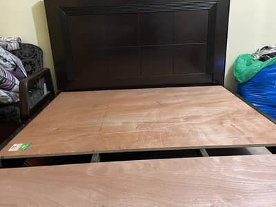 Bed for sale with new mattress