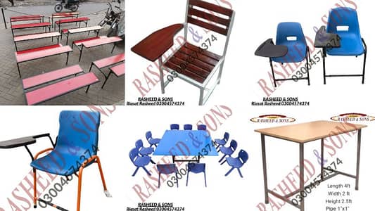 school furniture study chair exam chair study table multi size