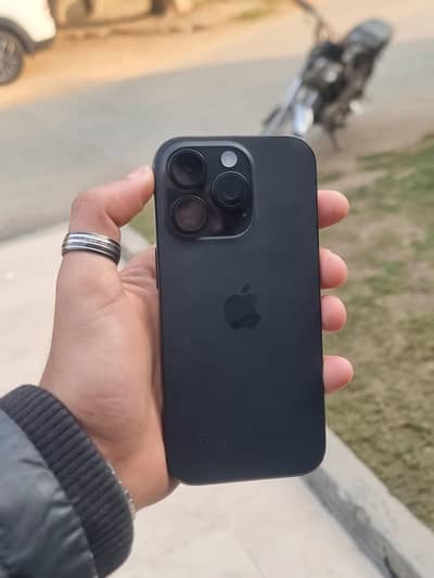 Iphone 16 pro  10/10 with full Box  Black  Non pta Physical + esim