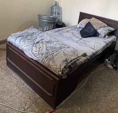 Single Bed with Mettress