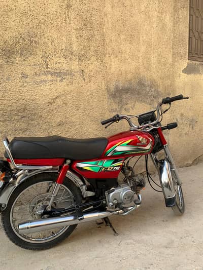 Honda Cd 70 2022 model mint condition