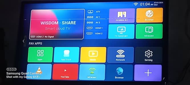 40 inch Samsung LED Android ek line hai