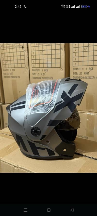 Scorpion Flipup helmet 3 in 1