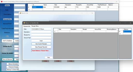 Software for REAL ESTATE AGENCY and BUILDERS. Easy to use. NEGOTIABLE