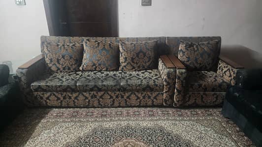 used sofas(two) plus carpet
