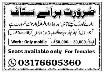 full time, part time , home based online job