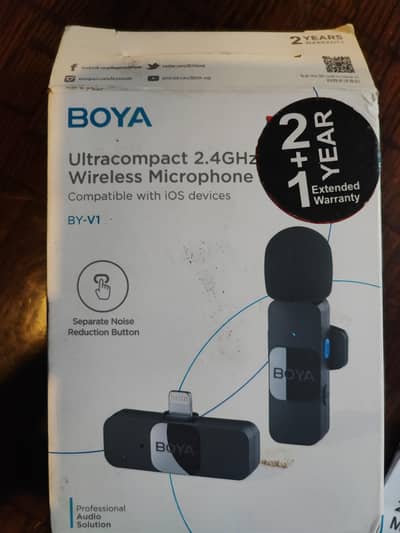 Boya Brand new Microphone with noise cancelation
