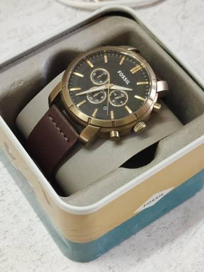 Genuine Fossil Men Watch with original box
