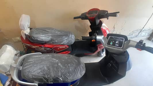 Brand New Safari HUAIHAI Electric Scooter – Powerful Motor, Zero Petro
