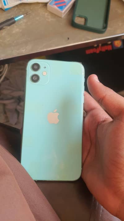 iphone 11 128gb non pta.  battery change. contct me 03028367967