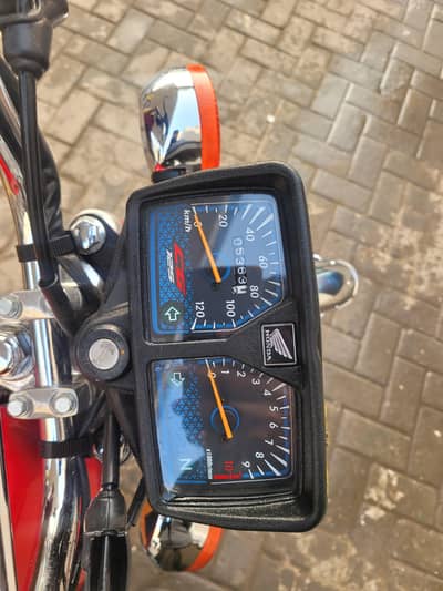 honda 125cg red colour