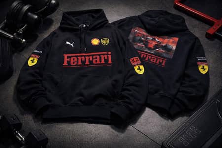 original cotton fabric Ferrari hoodie