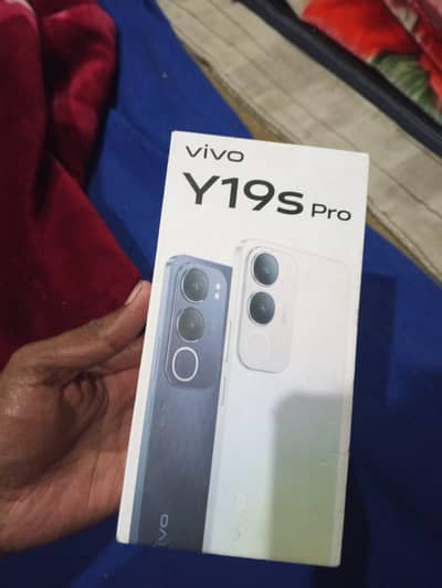 Vivo Y19s Pro Ram 6+6Gb 128 gb with box