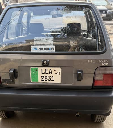 Mehran 2012 First Owner Car