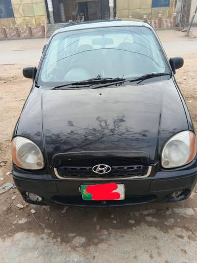 santro black lush condition