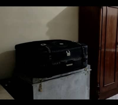 Petti trunk for storage.