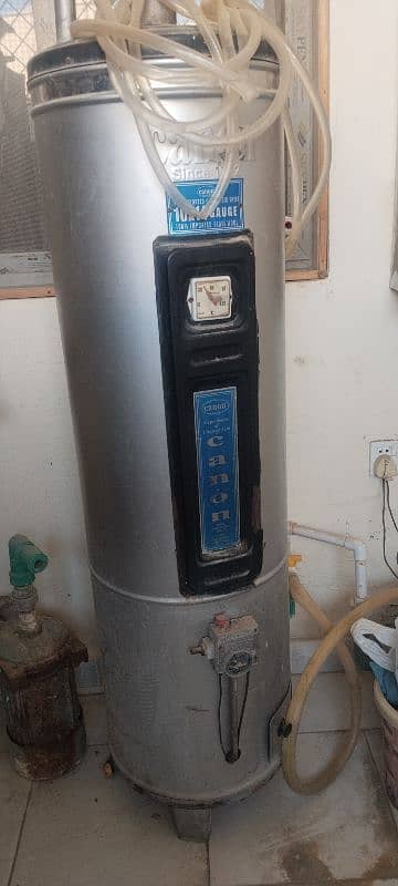 Canon brand geyser only used 1 season.