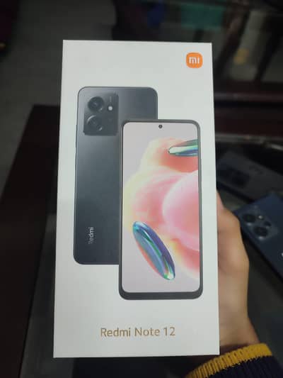 Redmi note 12 128/8 (openbox) pta approved