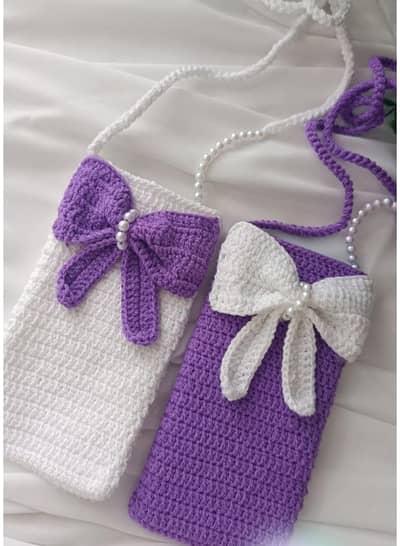 Handmade Crochet Phone Cover – Stylish & Unique