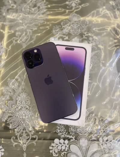 Iphone 14 pro max 128g. Pta approved