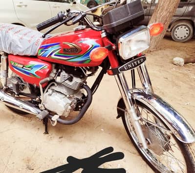 United 125cc 24model ha all documents clear urgent for sale