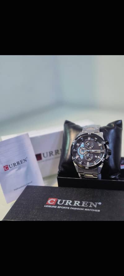 Curren Brand stainless steel creative design Watch