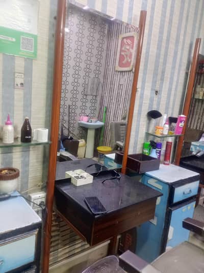 salon mirror counter frame completely 3in one solution 10x10 condition